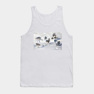 Blue Jays in the snow Tank Top